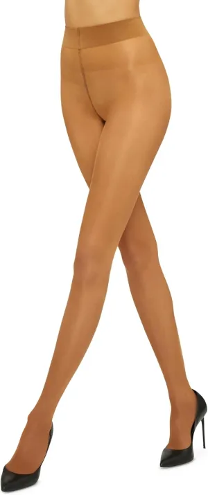 Wolford Satin Touch 20 Denier Tights For Women Soft Satin Feel Sheer Hosiery Extra-Wide Waistband Perfect for Any Occasion