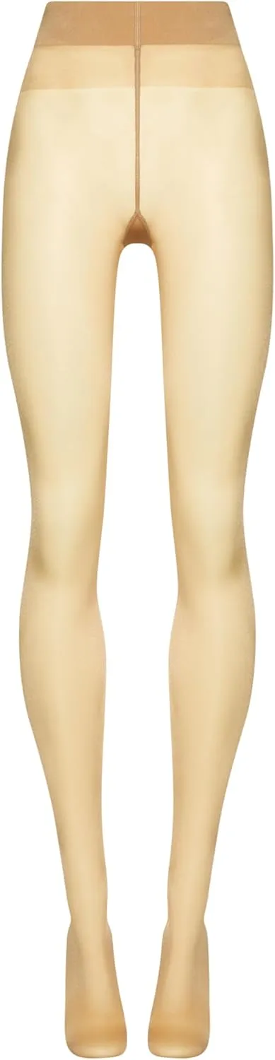 Wolford Satin Touch 20 Denier Tights For Women Soft Satin Feel Sheer Hosiery Extra-Wide Waistband Perfect for Any Occasion