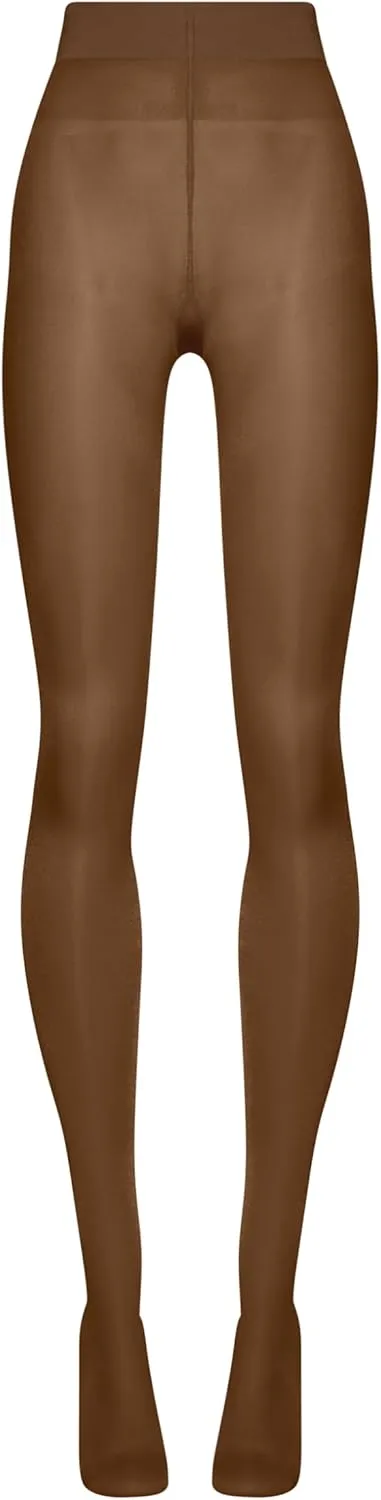 Wolford Satin Touch 20 Denier Tights For Women Soft Satin Feel Sheer Hosiery Extra-Wide Waistband Perfect for Any Occasion