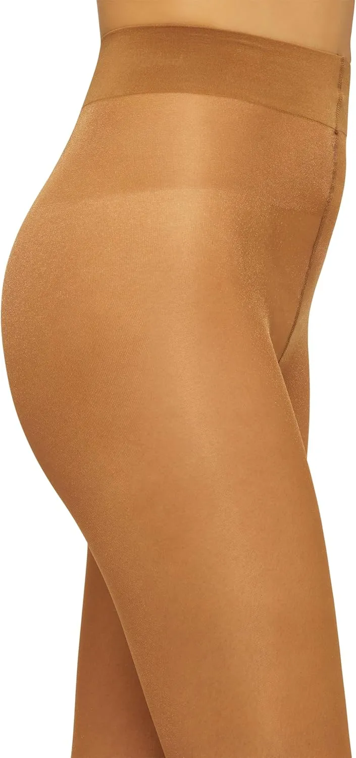 Wolford Satin Touch 20 Denier Tights For Women Soft Satin Feel Sheer Hosiery Extra-Wide Waistband Perfect for Any Occasion