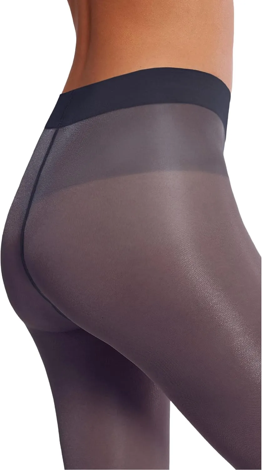 Wolford Satin Touch 20 Denier Tights For Women Soft Satin Feel Sheer Hosiery Extra-Wide Waistband Perfect for Any Occasion