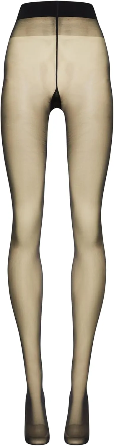 Wolford Satin Touch 20 Denier Tights For Women Soft Satin Feel Sheer Hosiery Extra-Wide Waistband Perfect for Any Occasion