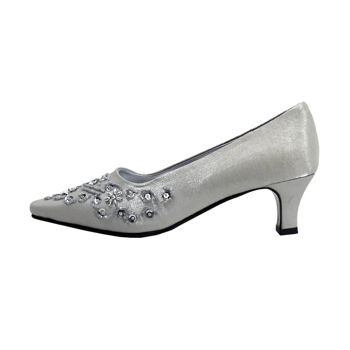 Women Church Shoes BDF-640C Silver