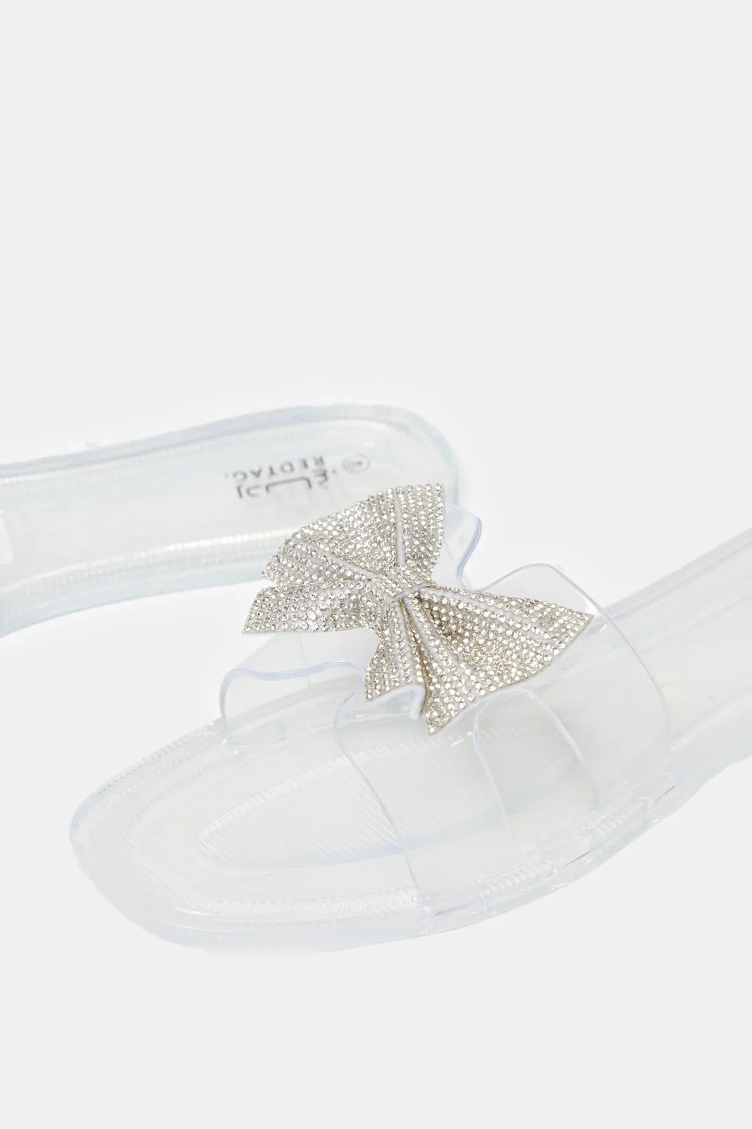 Women Clear Jelly Mule
