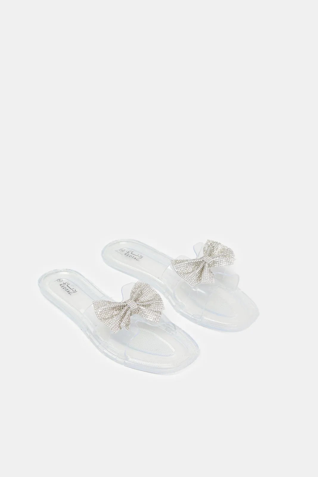 Women Clear Jelly Mule