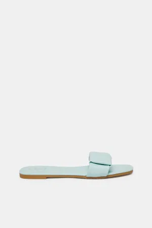 Women Mint Textured Mule