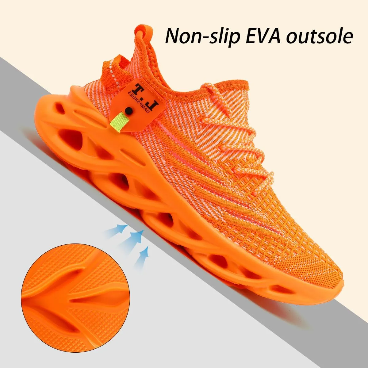 Women Running Shoes Walking Training Sneakers Sport Gym Fitness Tennis Shoes Non Slip Fashion Comfortable Lightweight Shoe for Casual Jogging Mesh Breathable Sneaker