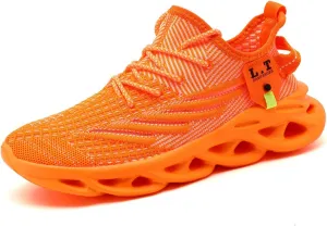 Women Running Shoes Walking Training Sneakers Sport Gym Fitness Tennis Shoes Non Slip Fashion Comfortable Lightweight Shoe for Casual Jogging Mesh Breathable Sneaker