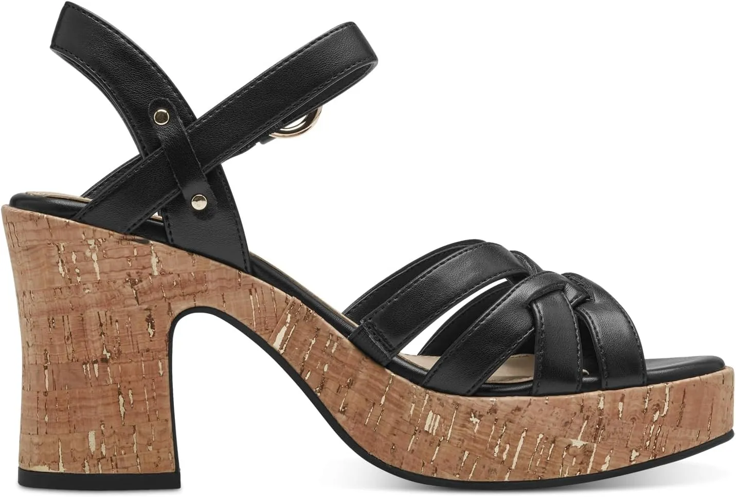 Women's Ankle-Strap Heeled Sandal