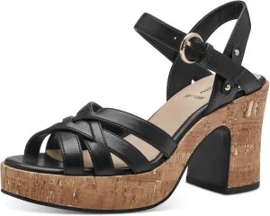 Women's Ankle-Strap Heeled Sandal