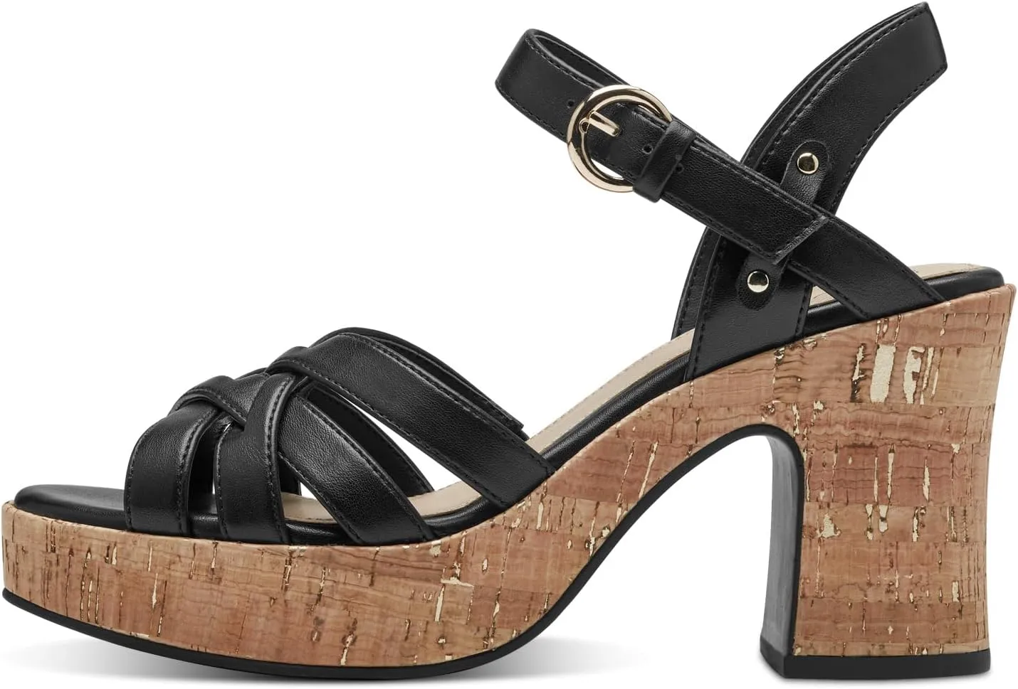 Women's Ankle-Strap Heeled Sandal