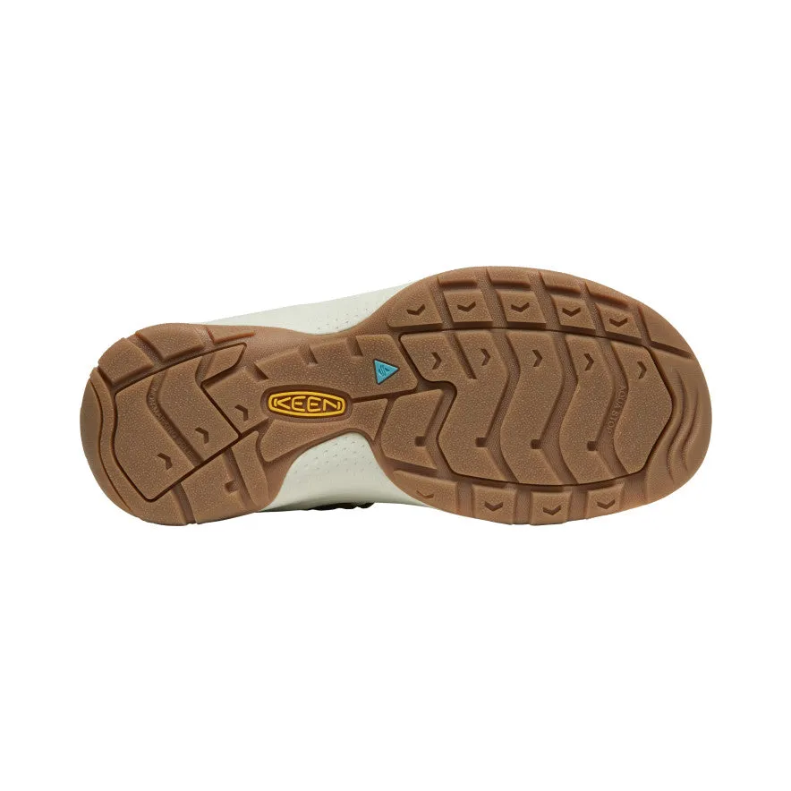 Women's Astoria West T-Strap Leather Sandal - Olive Drab Leather