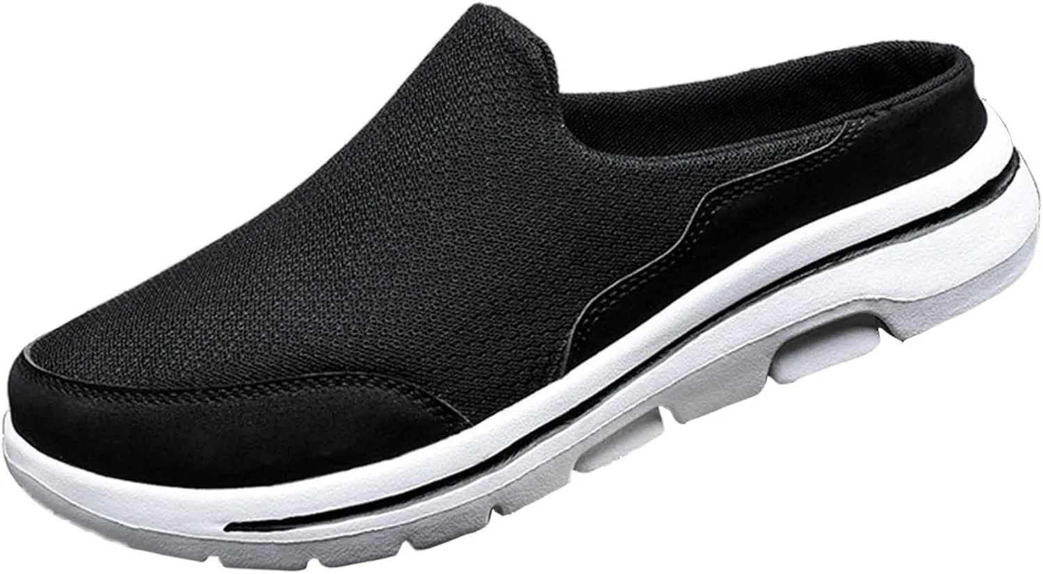 Women's Backless Walking Sneakers Summer Slip-on Tennis Shoes Womens Walking Ladies Shoes Casual High Top Sneakers Waterproof Tennis Shoe Casual Loafers