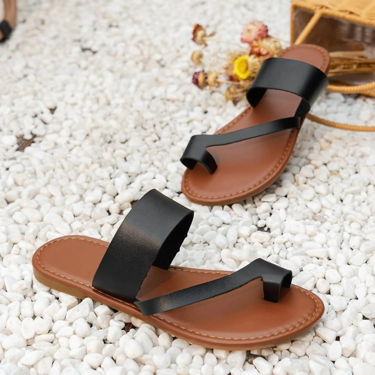 Women's Fashion Slide Sandal Wedges Shoes For Women Sandals With Arch Support Comfortable Sandals Women Flip Flops