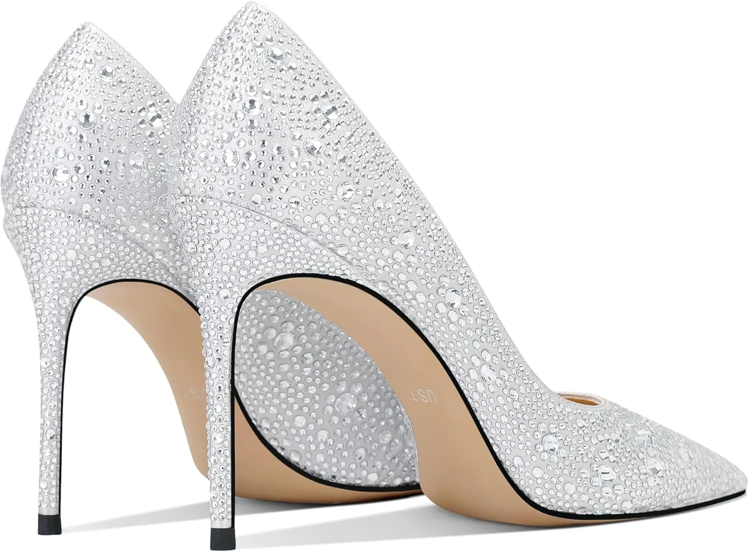 Women's High Heel Pumps Elegant Stiletto Heels with Cushioned Insole for Party and Office Comfortable Slip-On Design Ideal for Formal and Casual Occasions
