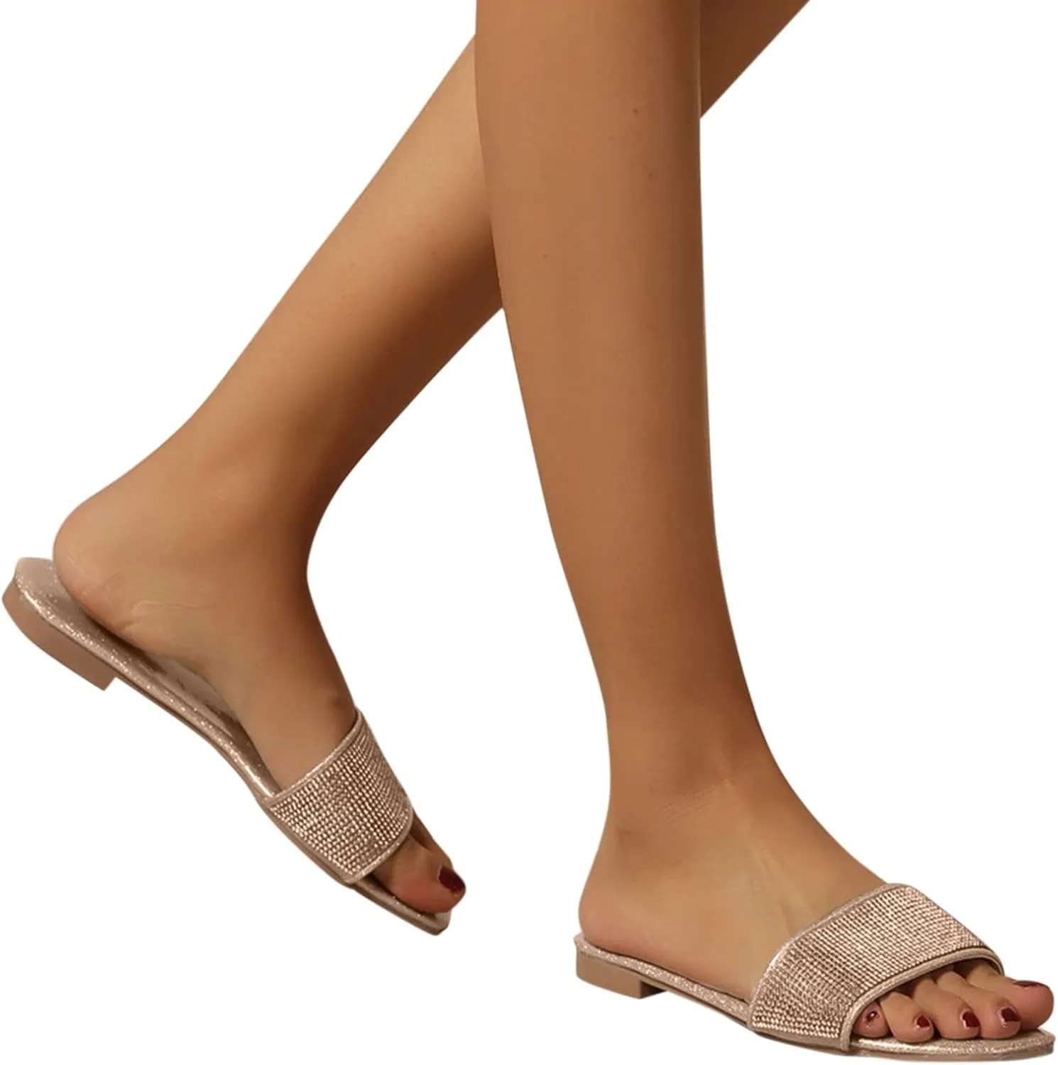 Women's Sandals Dressy Flat Slippers Indoor Womens Fashion Leisure Outdoor Shoes Breathable Casual slipper