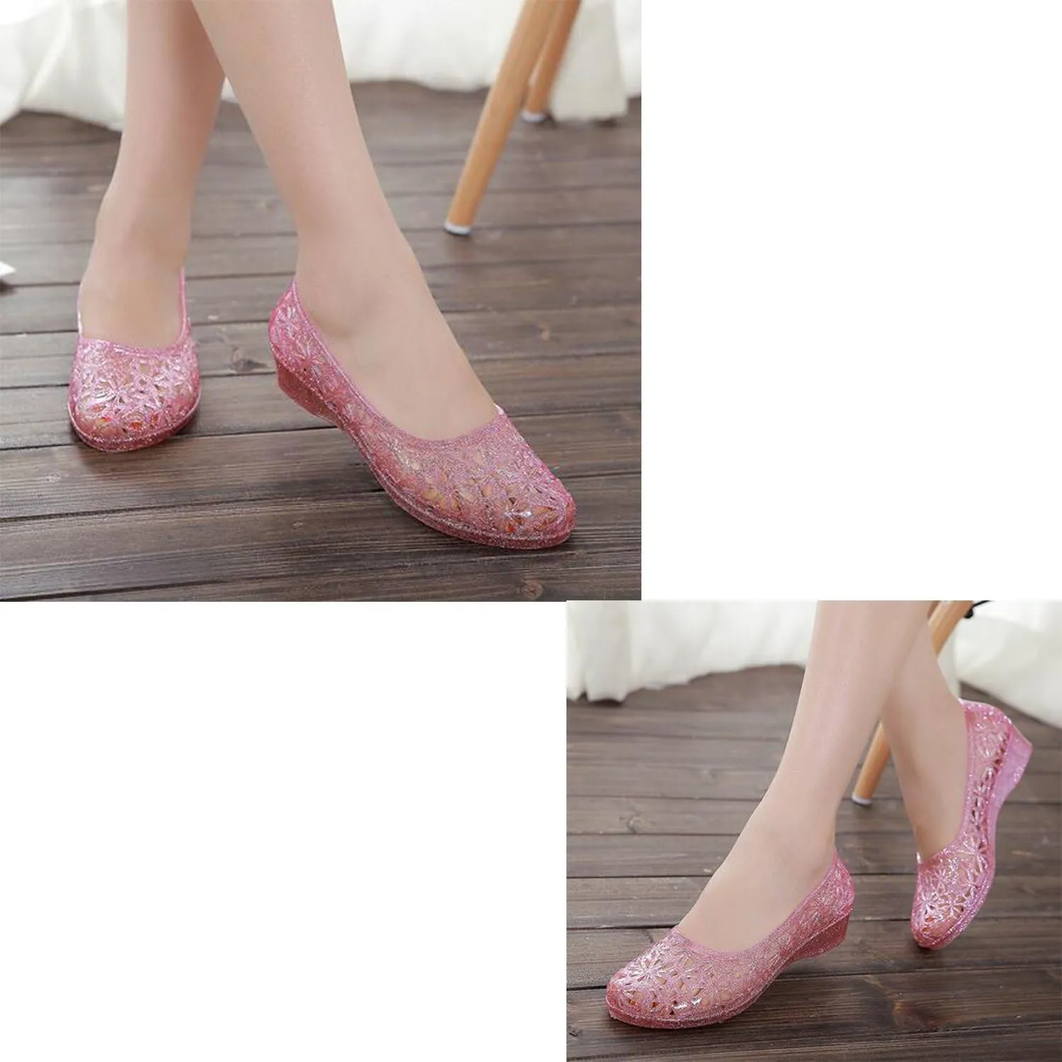 xsby Womens Fashion Jelly Sandals Shoes